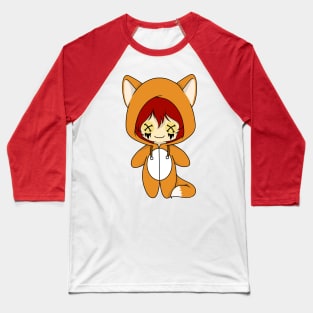 creepypasta jason the toymaker fox costume doll Baseball T-Shirt